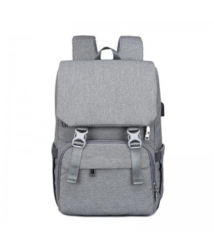 Diaper Bag Backpack With Attached Changing Pad